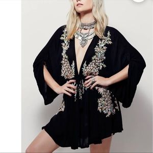 Free People Pretty Pineapple Dress